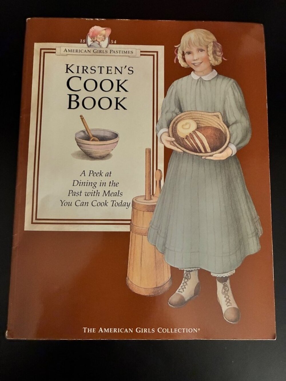 Kirsten's Cook Book American Girls Pastimes Pioneer Recipes Hardcover 1994